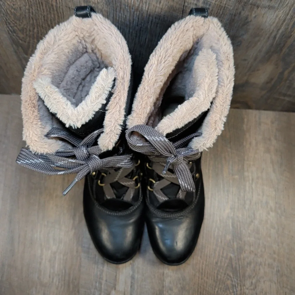 Timberland Mount Hope Waterproof Mid Leather Winter Snow Boots Womens Size 11